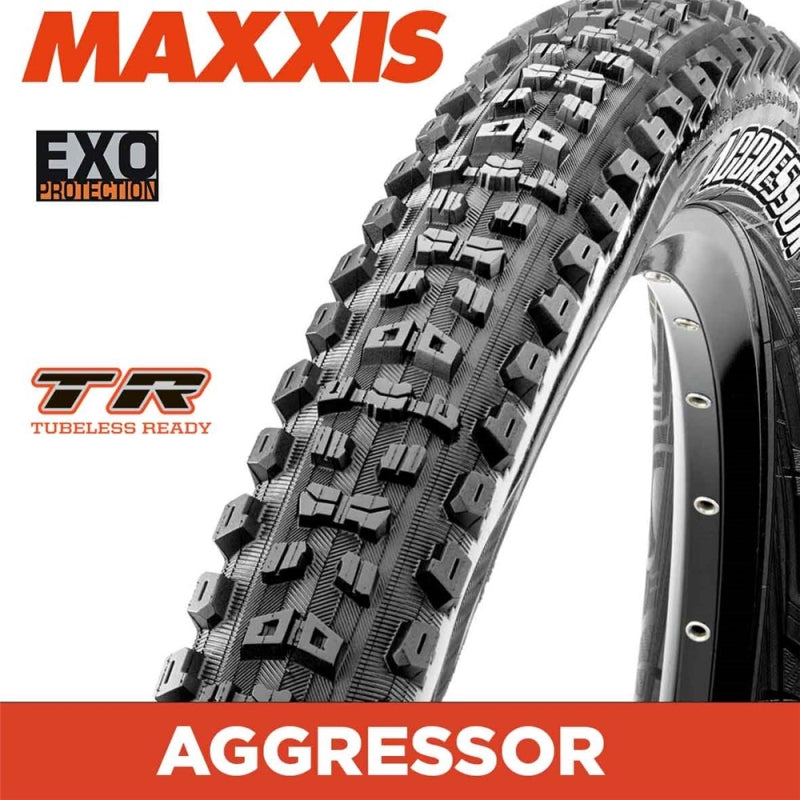 Maxxis Aggressor Exo TR Tyre 26 X – Giant Brisbane
